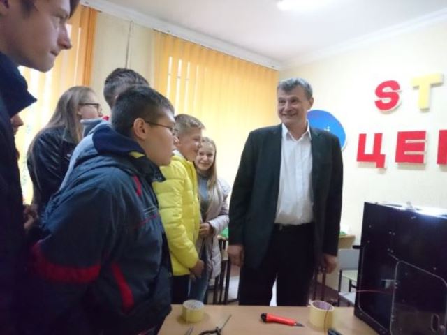 у STEM ЦЕНТРІ кафедри інформатики та методики її навчання